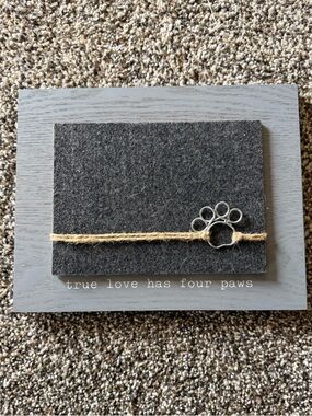 True Love Has Four Paws picture frame